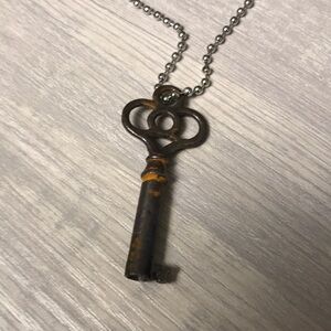 Vintage key necklace